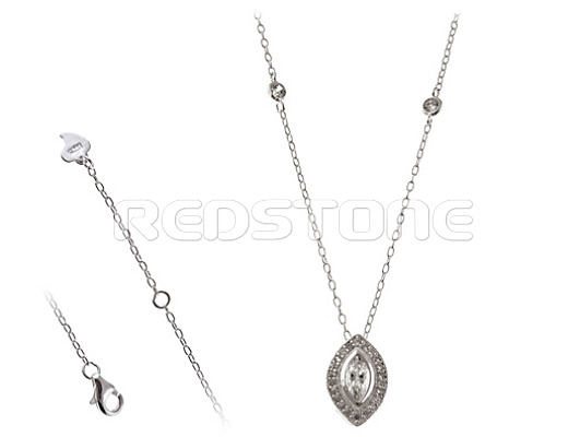 Strieborný náhrdelník RL081 Ag925/1000,3.8g